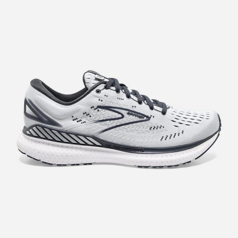 Brooks Glycerin Gts 19 Israel - Women's Max Cushion Road Running Shoes - Grey/Ombre/White (91647-IVX